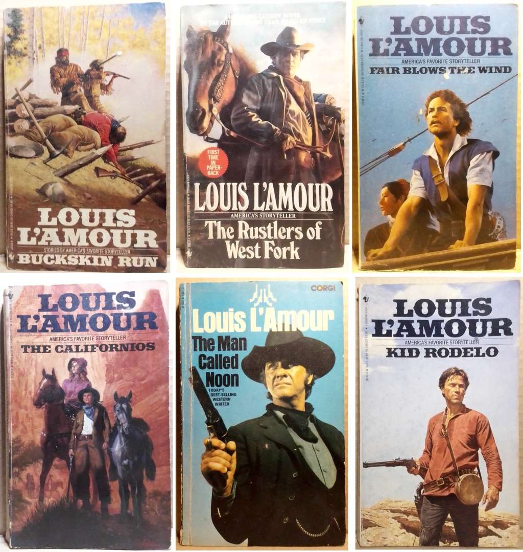 21x Louis L`Amour Books (See Description)