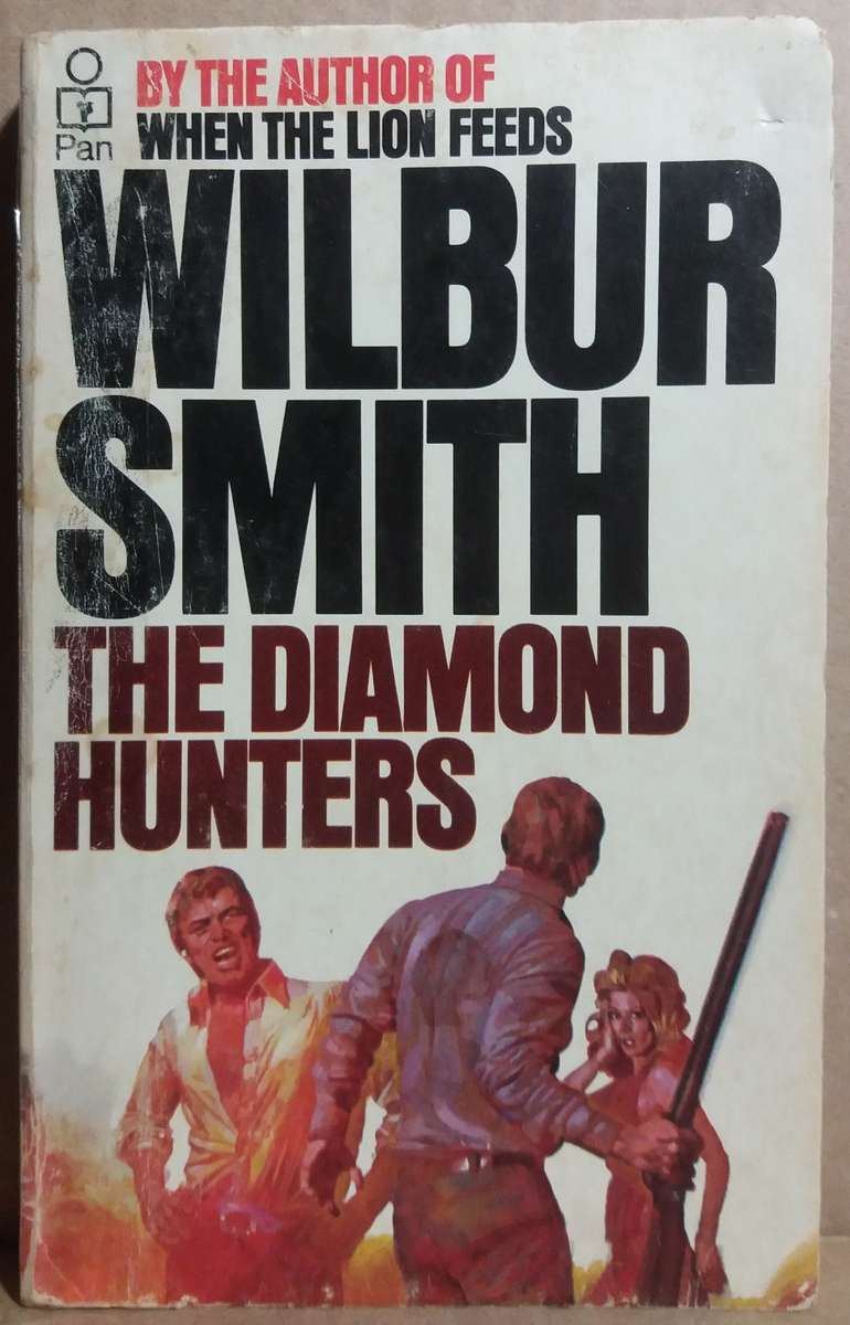 The Diamond Hunters - Wilbur Smith (1973 Small Paperback)