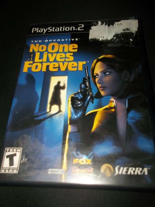 ***RARE PS2*** NO ONE LIVES FOREVER - COMPLETE w/ USER MANUAL