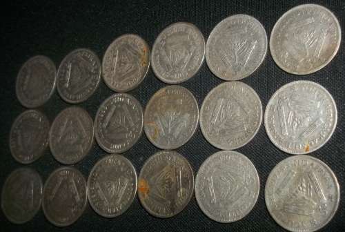 Bundle of 18x Union of South Africa Tickeys