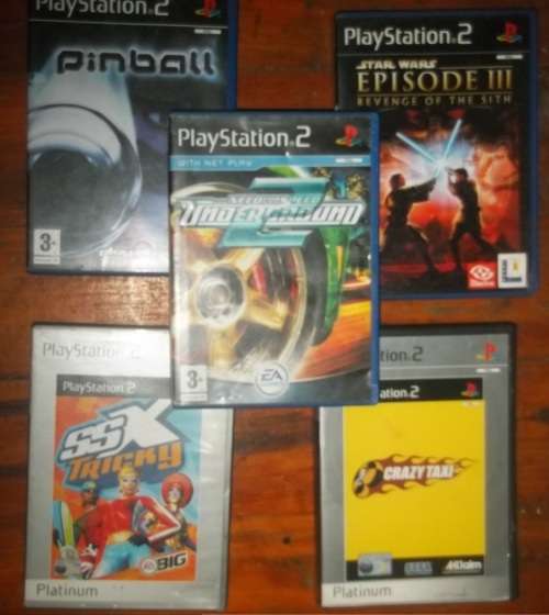 *** EPIC PS2 BUNDLE -  5 GAMES *** Bid per game to take all ***