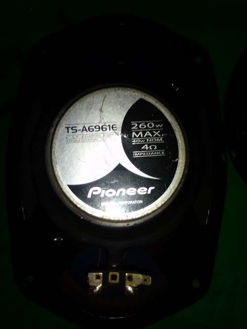 **OLD SKOOL** PIONEER 6x9 3 WAY COAXIAL CAR SPEAKER PAIR + GRILLES ~ (TS-A6961E/R ~260w@40w RMS)