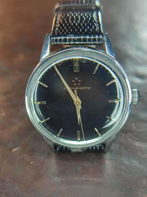Vintage Eterna Automatic Watch 1950 - 1959