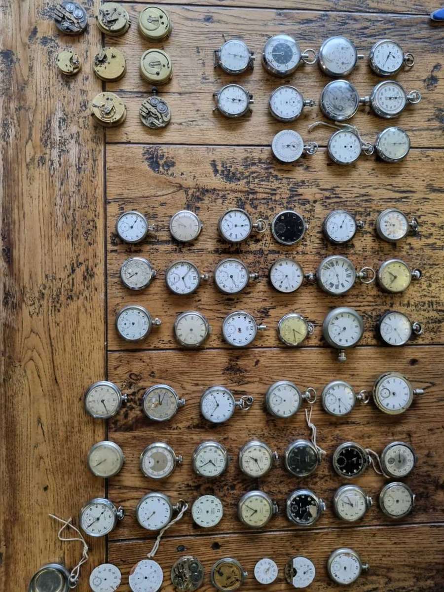 Various Pocket Watch and Stop Watch Lot