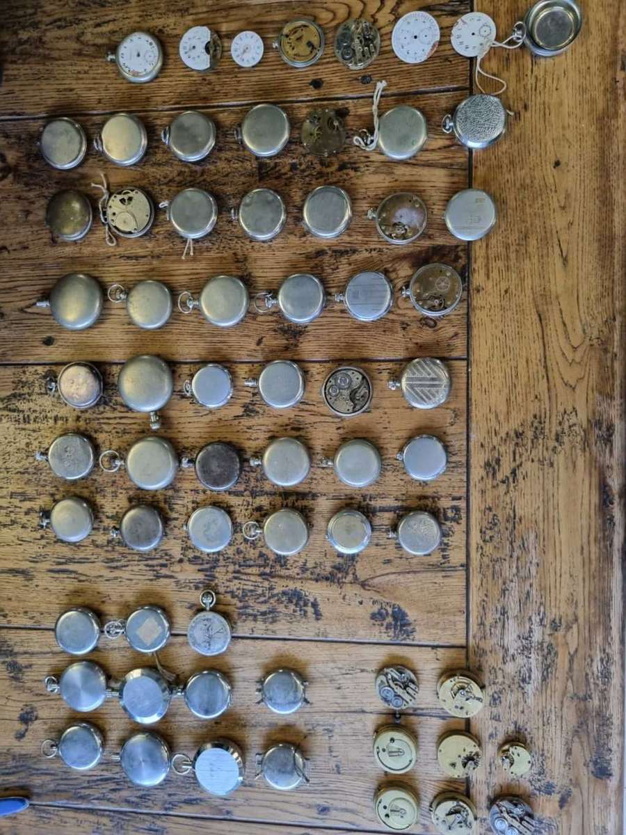 Various Pocket Watch and Stop Watch Lot