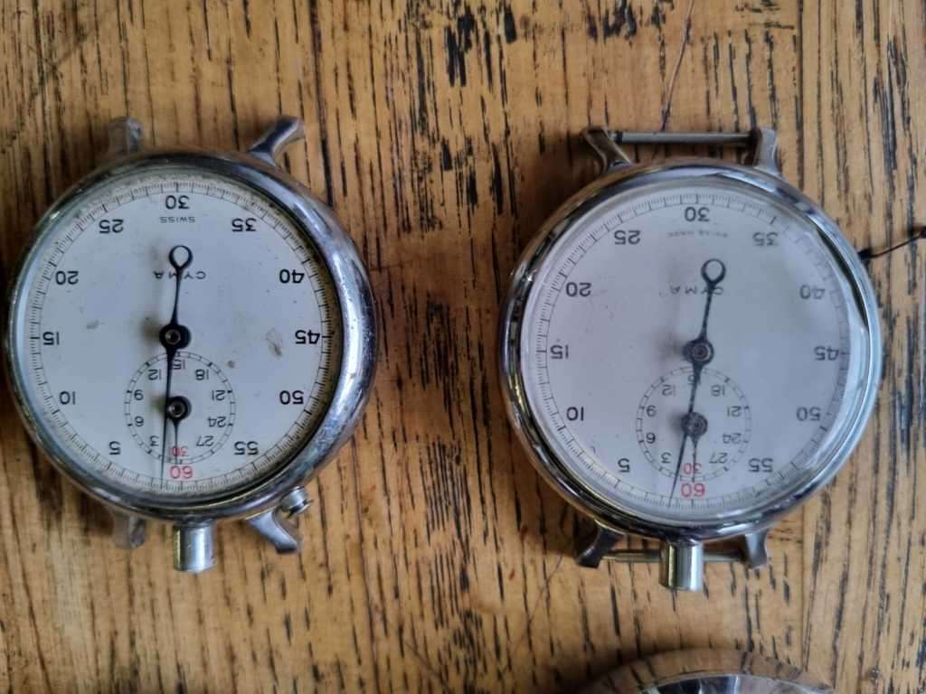 Various Pocket Watch and Stop Watch Lot