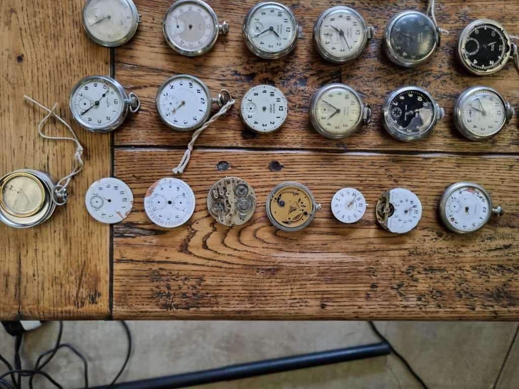 Various Pocket Watch and Stop Watch Lot