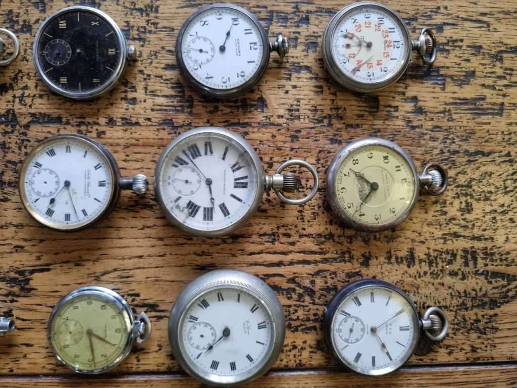 Various Pocket Watch and Stop Watch Lot