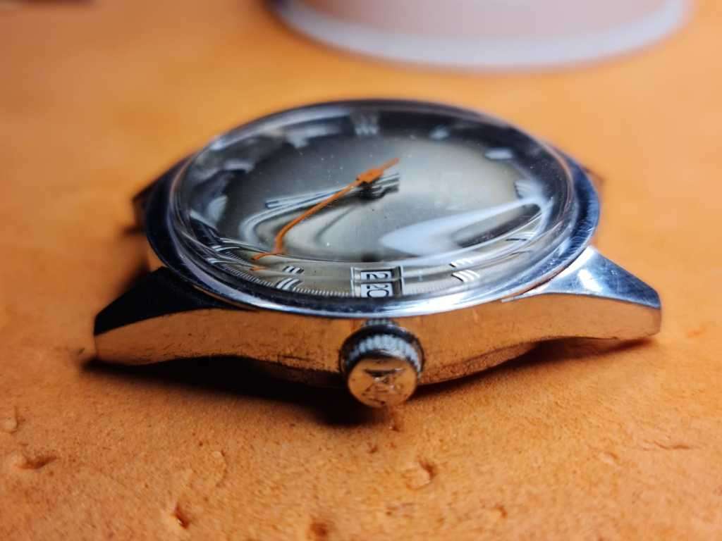 Vintage 70s Swiss Delfin Edox
