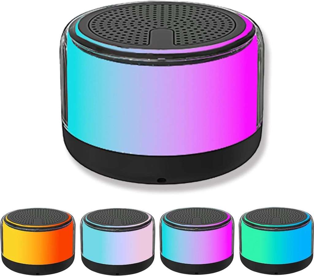 Portable Bluetooth Speaker, Wireless Speaker with More than Ten LED Colours