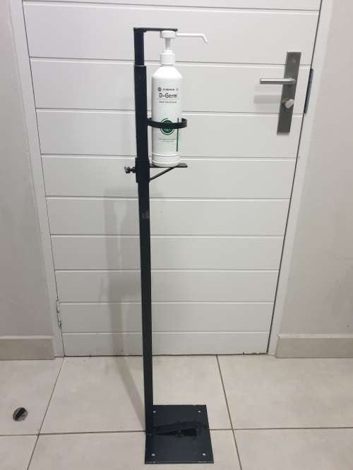 Foot Operated Sanitizer Dispenser (With Free R100 500ml D-Germ Hand Sanitizer)