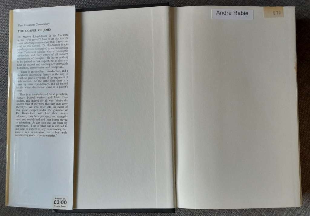 New Testament Commentary JOHN - William Hendriksen