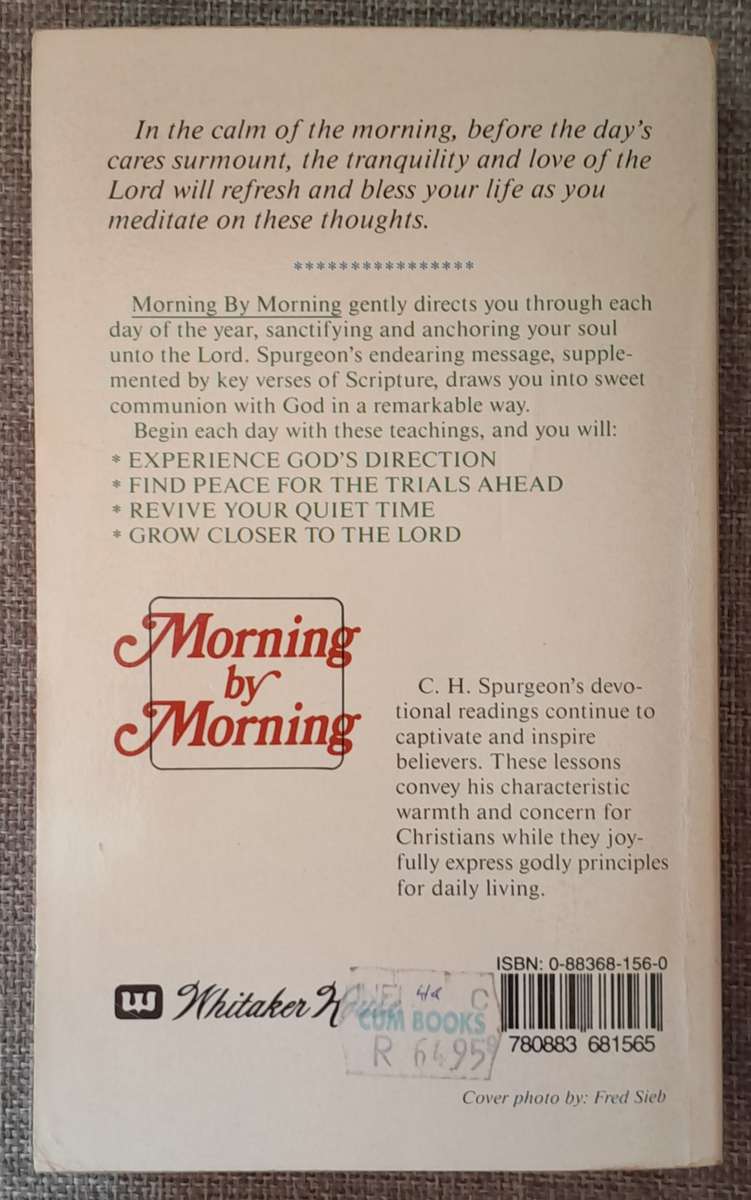 Morning by Morning - Charles Spurgeon