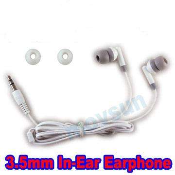 InEar Earphone Earbud Headphone for iPhone, iPod,MP3, MP4 Player