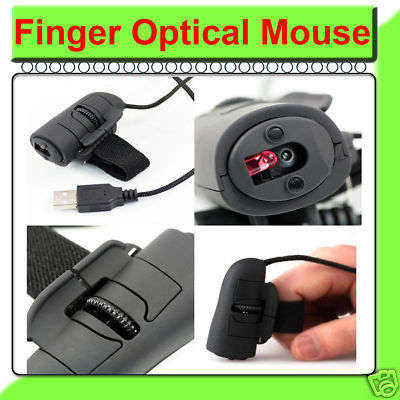 Mini USB 3D Optical Finger Mouse for Laptop PC Computer