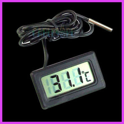 DIGITAL THERMOMETER TEMPERATURE SENSOR WITH LCD DISPLAY