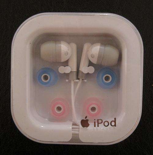 3.5MM Gold-Plated Plug Earphone for iPod and other MP3,MP4 [WHITE]