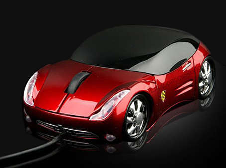 KART III  Optical  Car Mouse