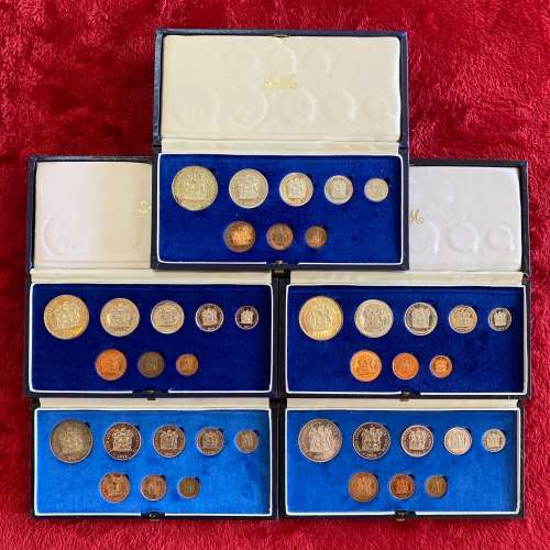 Exquisite Complete (25 Sets) Collection of RSA 2nd Decimal Proof Sets [1965 to 1989]