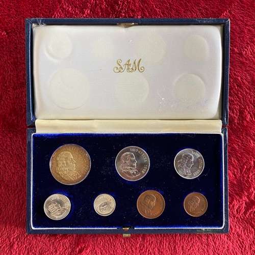 Superb RSA 2nd Decimal Complete 1965 Short Proof Set