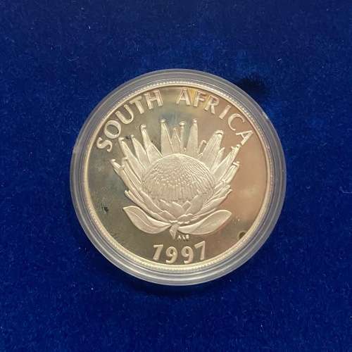 Stunning RSA 1997 Women Silver Protea R1