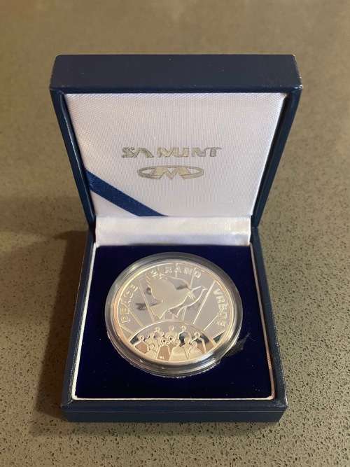 Stunning 1993 RSA Silver Peace R2 [1oz Silver]