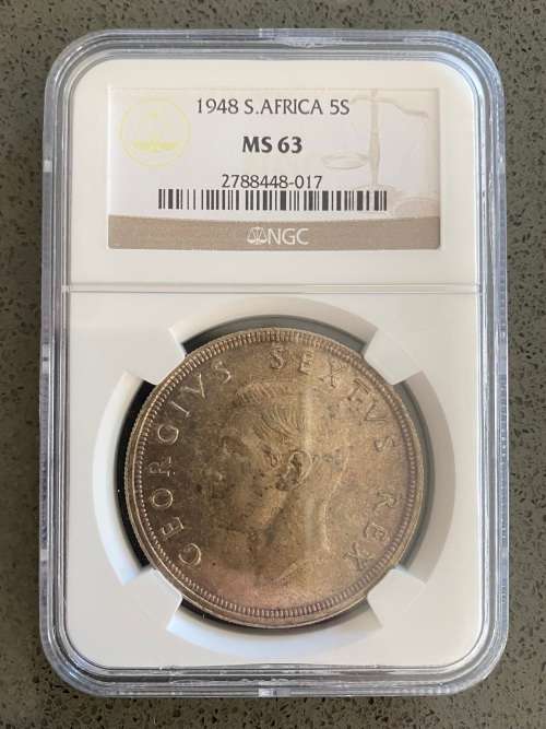 Graded Union of SA 1948 Silver Crown: NGC MS63