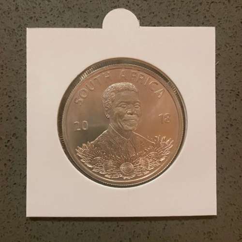 Stunning Uncirculated RSA 2018 Silver Protea R1