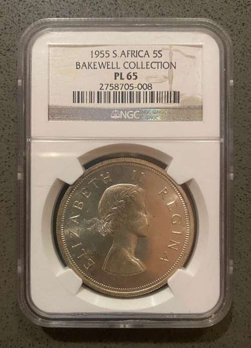 Graded Union of SA 1955 Silver Crown: NGC PL65