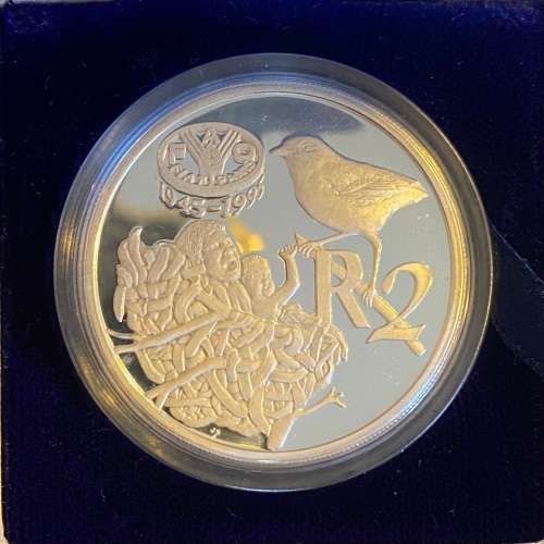 Brilliant Proof RSA 1995 FAO Silver R2 - 1 oz