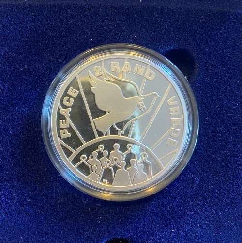 Brilliant Proof RSA 1993 Peace Silver R2 - 1 oz