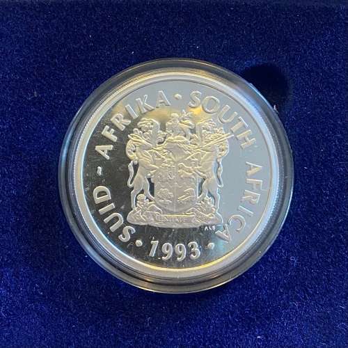 Brilliant Proof RSA 1993 Peace Silver R2 - 1 oz