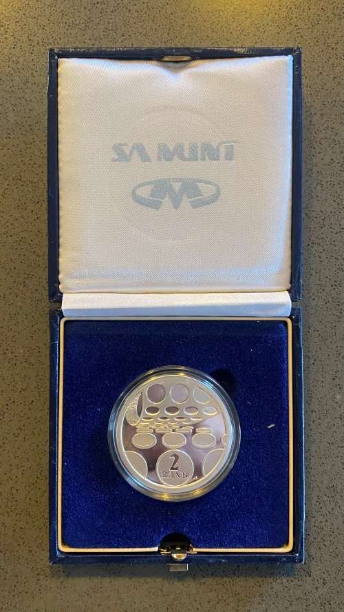 Brilliant RSA 1992 Coinage Proof Silver R2 - 1 oz