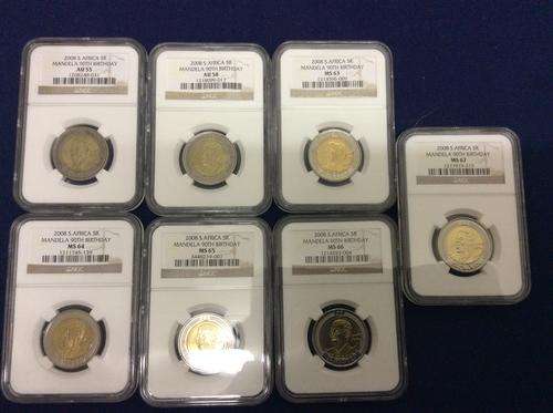 2008 set of graded coins