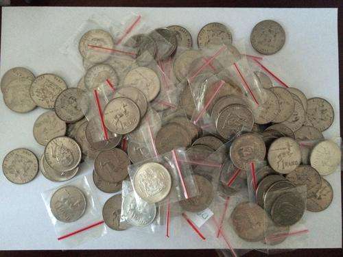 1R Springbok coins Various Years