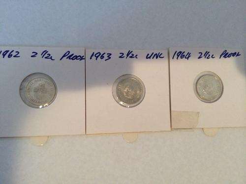 TWO & HALF CENT FIRST DECIMAL SERIES