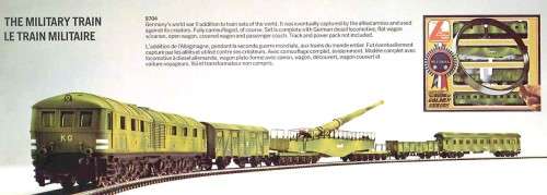 LIMA LEOPOLD WW2 RAILWAY GUN SET