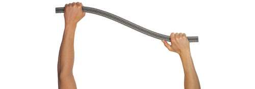 FLEISCHMANN PROFI FLEXI WOODEN SLEEPER TYPE TRACK 6106 (800mm) NEW BOX OF 10 LENGTHS