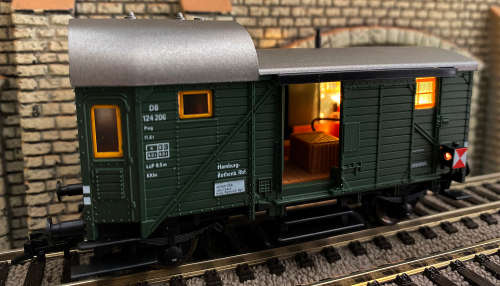 FLEISCHMANN 5301 GOODS BRAKE WAGON