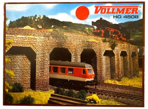 VOLLMER 4508 RETAINING WALL KIT (HO)