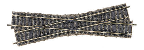 FLEISCHMANN 6163 R/H CROSSING 18 DEGREE (HO)