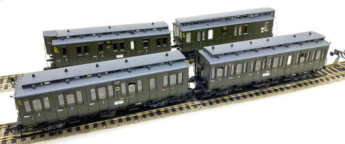 FLEISCHMANN DRG PASSENGER COACHES (HO)