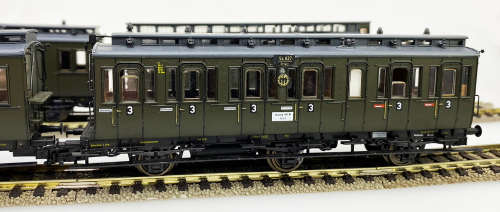 FLEISCHMANN DRG PASSENGER COACHES (HO)