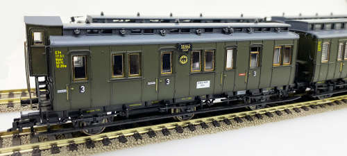 FLEISCHMANN DRG PASSENGER COACHES (HO)