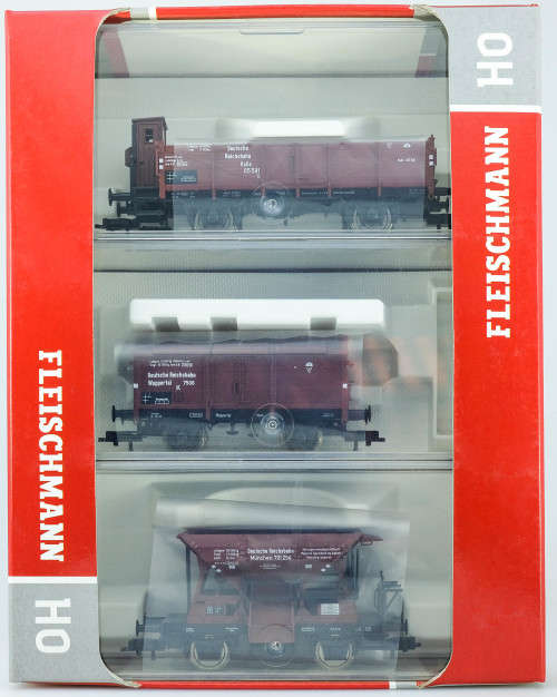 Fleischmann 550504 Goods Wagon Set DRB