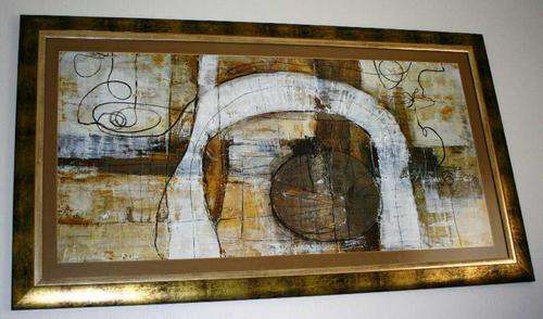 Set of 2 Abstract Framed Prints