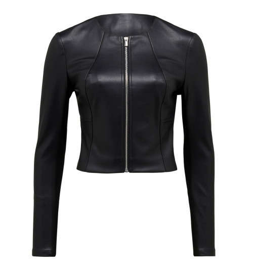 Forever New Leather Jacket Size 40
