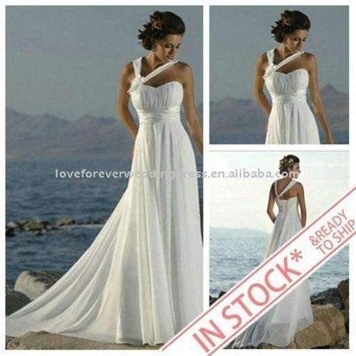FREE SHIPPING-Best Selling Designer Beach Wedding Gowns- US Size 2 to 28W