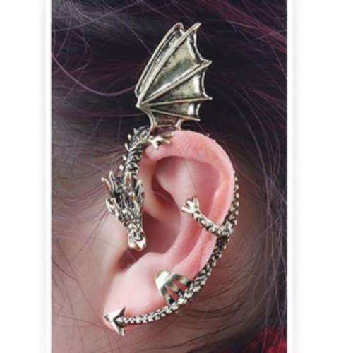 10 ON AUCTION!! Antique Creative Dragon Ear Cuff Earring