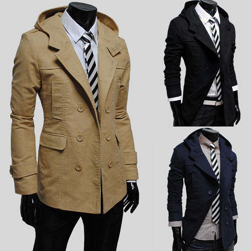 Men's Khaki Men Coat - - *DOOR DELIVERY R45*